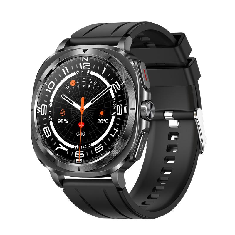 ET492 Smart Watch 1.43inch Amoled ECG Health Monitoring Voice Assistant SOS Outdoor Sports Fitness Tracker Women Men Smartwatch
