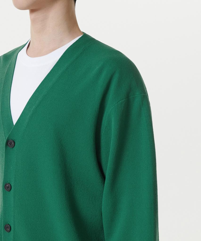 Musinsa Standard Cool Touch Essential Cardigan [Dusty Green]