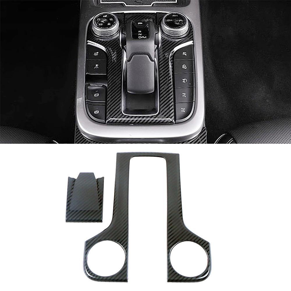 For GWM Tank 300 2024 2024 Interior Accessories Carbon Trim Center Console Part Stainless Steel Decor Protect Garnish Sticker