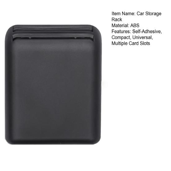 Yousheng Card Storge Case, Car Seat Side Pocket Organizer, Mini Sticky Storage Bag for Auto Door Window Console, Vehicle Seat Gap Filler for Highway