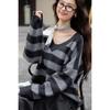 Mokana Winter Striped Wool Sweater
