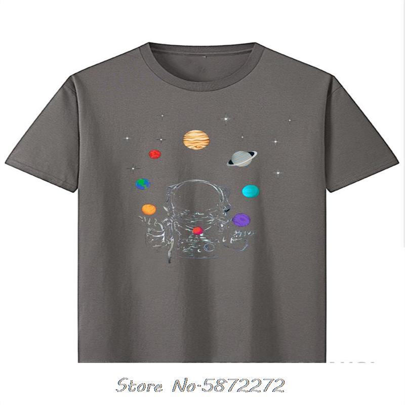 

Print Tshirt Astronaut Spectacular Space Galaxy Cotton T Shirt Unisex Tshirt Oversized Tees Fitness Men Clothing Streetwear 4XL