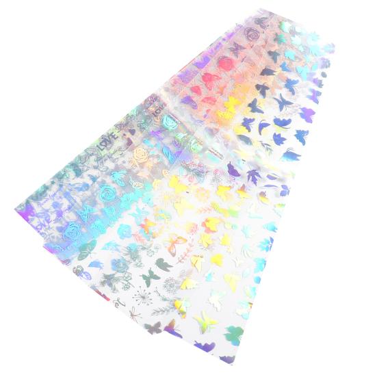 

Универсальная наклейка для ногтей PPX 40, самоклеющаяся наклейка для лазерной печати