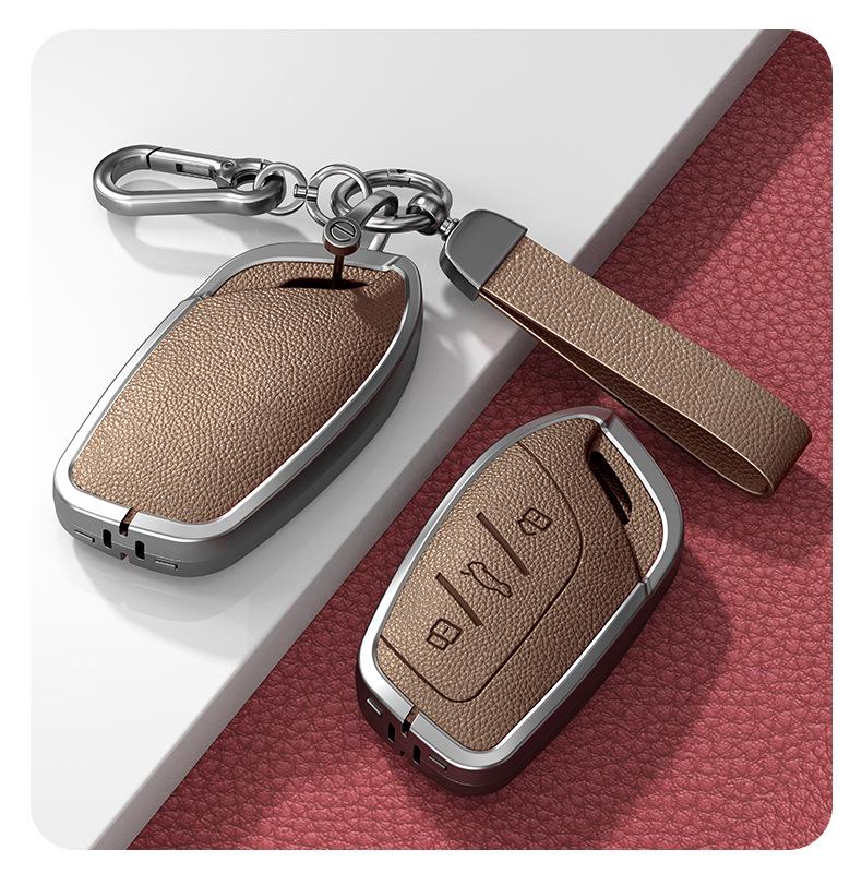 Compatible Key Cover for Roewe RX5 Max/ RX5/ RX3/ I5/ I6 Plus/ New 350/360 - Unisex Design.