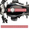 50cm/20inch Motocicletă Dungi Racing Carouri Decalcomanii Rezervor Autocolante Decorative DIY Autocolant Rezervor Combustibil Autocolante Motor Impermeabile