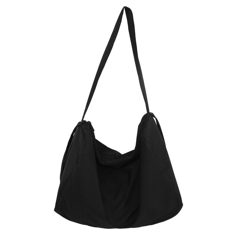 Crossbody bag super fire large capacity lazy wind college student class bag commuter travel shoulder bag satchel