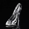1pcs NewTiktalk Cinderella Crystal Shoes Kids Birthday Gift Home Decor High-Heeled Wedding Figurines Miniatures Ornament