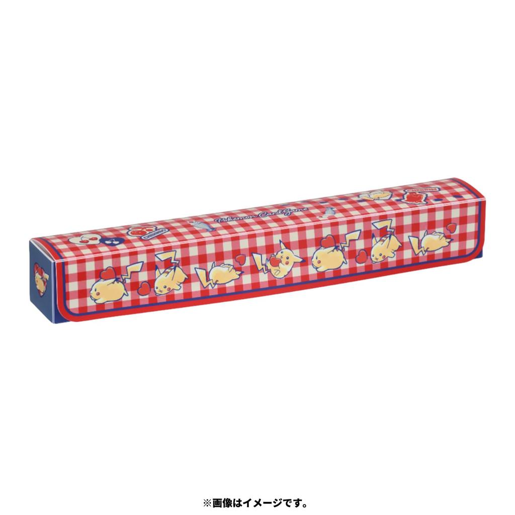 Center Original Trading Card Game Playmat Pikachu and Hearts Pokémon Pokémon Case