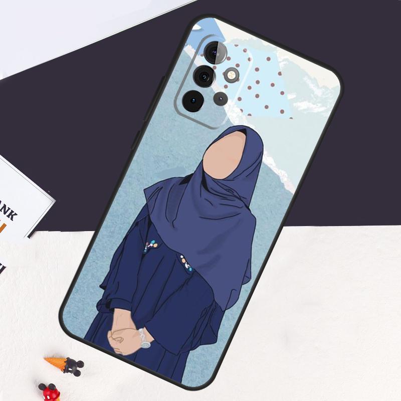 

Muslim Islamic Arabic Hijab Gril Case For Samsung Galaxy A05 A06 A26 A16 A56 A36 A22 A32 A52 A54 A34 A14 A55 A15 A53 A33 A35 Samsung A14