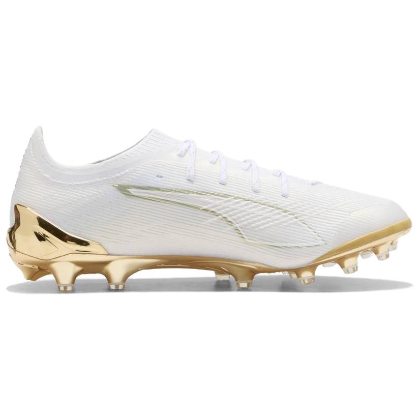 PUMA ULTRA 6 Support Soccer Shoes Unisex White Gold