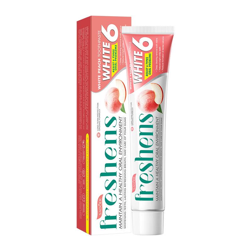 Plant Fruit Probiotic Toothpaste SADOER Oral Whitening Teeth Gum Protection Toothpaste