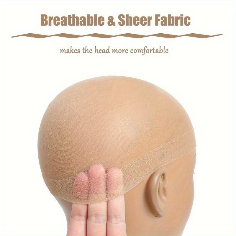 5 sztuk Czepek HD na perukę dla kobiet Niewidoczny Ultracienki Elastyczny Czepek typu stocking na peruki typu lace front Czepek na perukę typu sheer