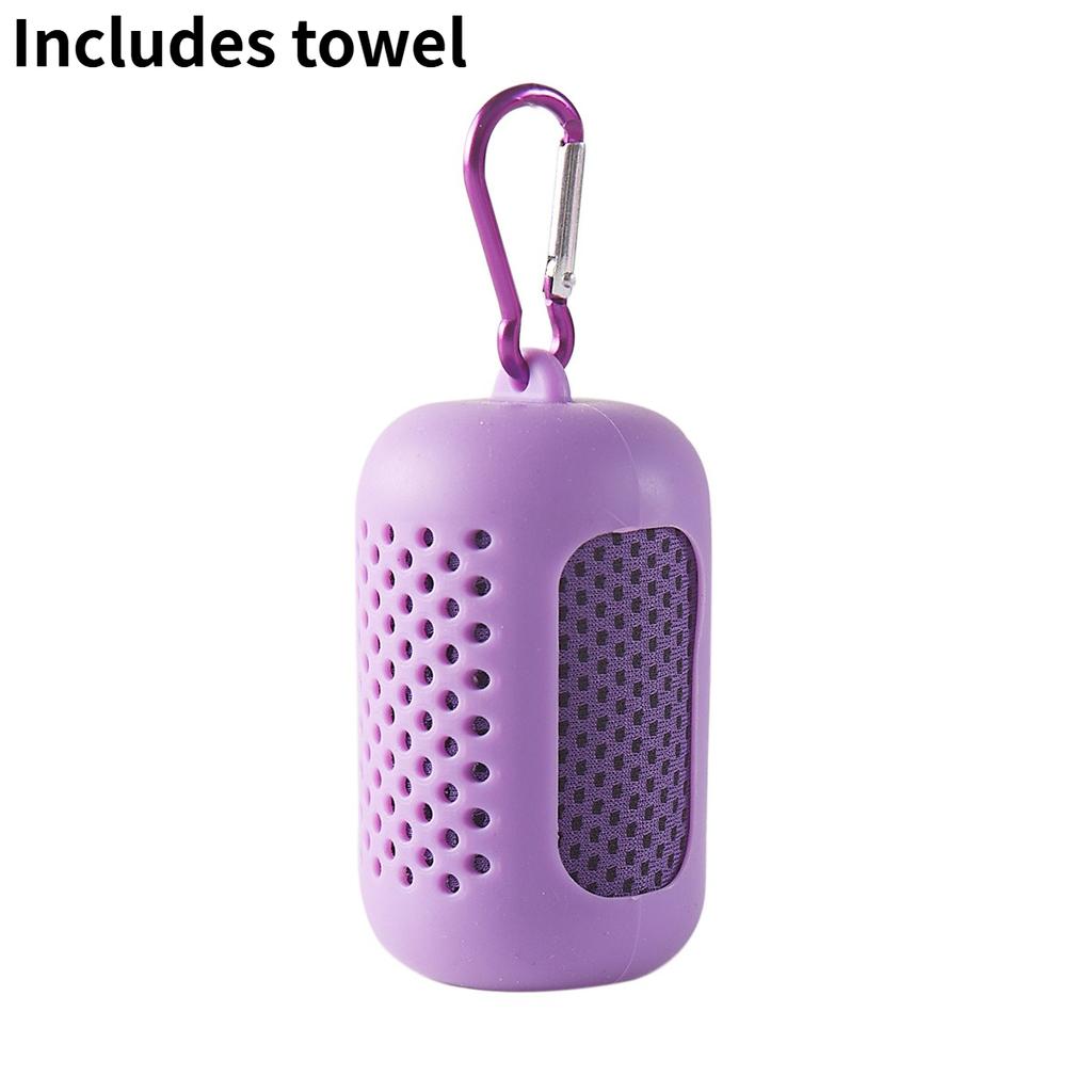 Portable Mini Towel Cover,Including Sports Towels,Can Be Hung Freely,Suitable for Outdoor Fitness,Gym Running,Quick Drying Towel