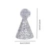 4x Birthday Hat for Dog Cat Decor Mini Party Hat for Pet Birthday Party Cat