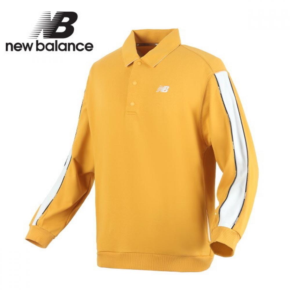

New Balance Толстовка CommoN N Track Collar желтая 90