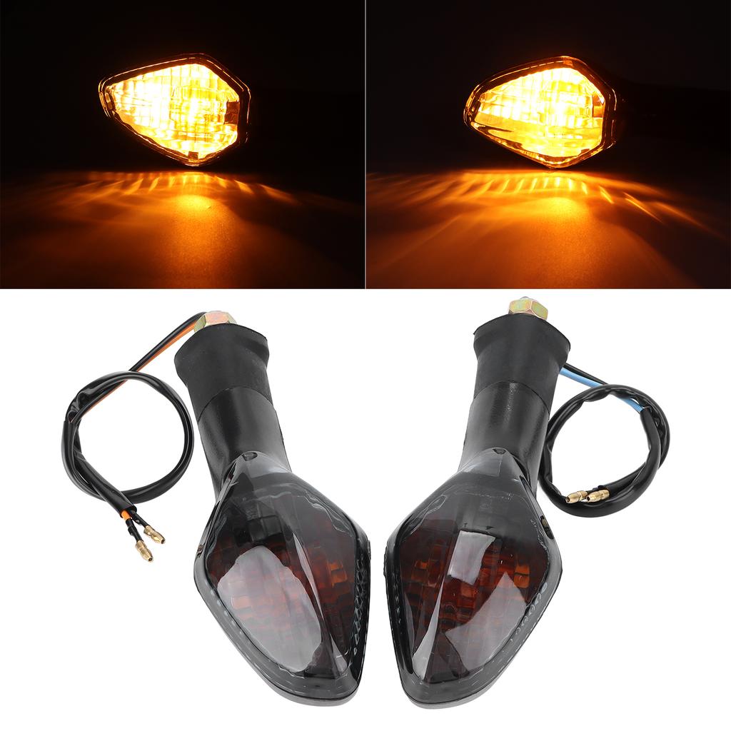 2pcs Motorcycle Turn Signal Light Front Indicator Blinker Replacement for CB500X CB1300 NC700 2013‑2020