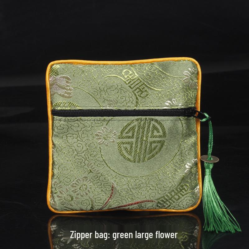 Chinese Osmanthus Embroidered Silk Brocade Sachet - Ethnic Style