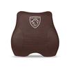 Leather Car Headrest Lumbar Pillow Neck Gap Filler Pillow For Peugeot 206 307 308 3008 207 208 407 408 4008 508 2008 301 205 106Q