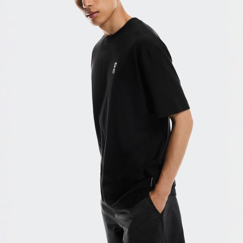 On Club T Smash Loose Ribbed Breathable Short Sleeve T-Shirt Men Tops 1MF30814428