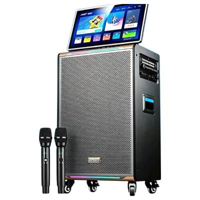 SAST SA-815 15-inch High-Power Portable Karaoke Speaker with Dual Mics (CN Version)