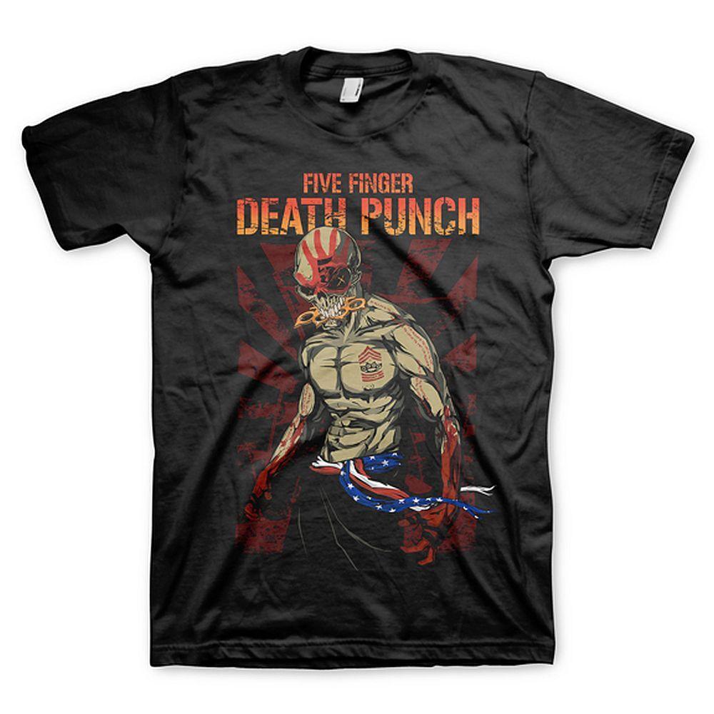 Five Finger Death Punch Patriotic T-Shirt S