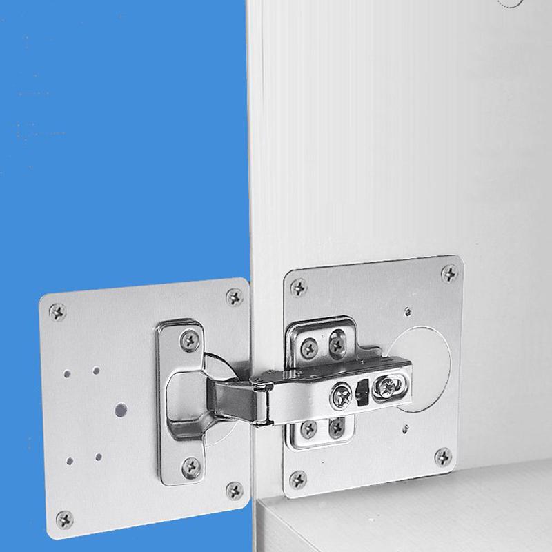 Hinge Repair Bracket Cabinet Plate Stainless Steel Kitchen Cupboard Door Kit With Mounting S Pērc Par Zemām Cenām E Komercijas Platformā Joom Hinge Repair Bracket Cabinet, Kitchen Cupboard Door Repair Plate