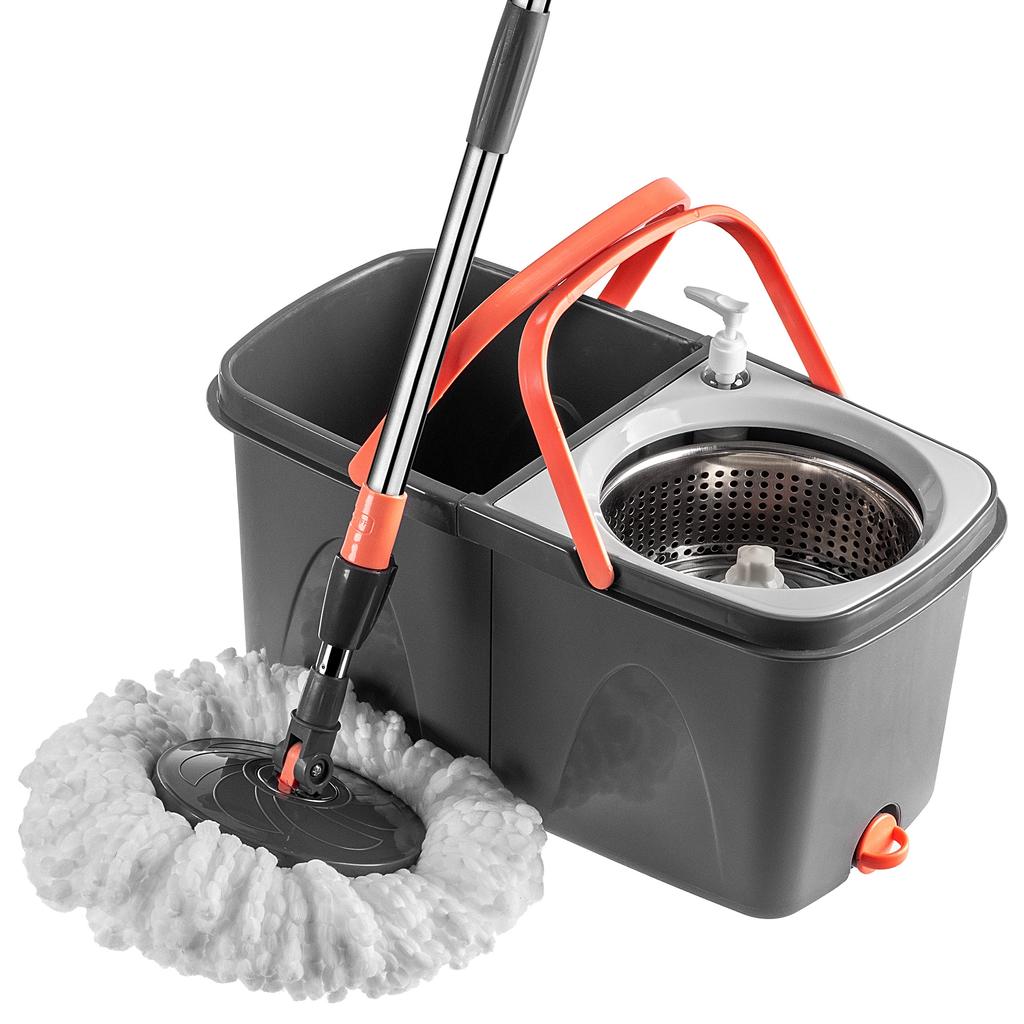 KADAX Refill For Rotary Mop Replacement Tip Microfiber Round 36cm