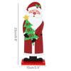 Snowman Santa Claus Wooden Ornaments Merry Christmas Table Decoration Xmas Party Kids Gift Navidad New Year 2025 Xmas Decor