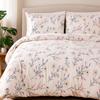 Bedding set 160x200 JERSEY 100% COTTON flowers duvet cover + pillowcases
