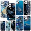 Ocean Whale Shark Phone Case For Iphone 17 Air 16 15 Plus 16E 14 Pro Max 13 Mini 12 11 7 8 SE Fundas Soft Back Cover 17 Air 16 1