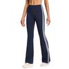 High Waist Flared Yoga Pants - Hip-Lifting, Elastic, Double Stripe Design