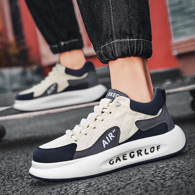 Мужские повседневные кроссовки на толстой подошве — фото 7