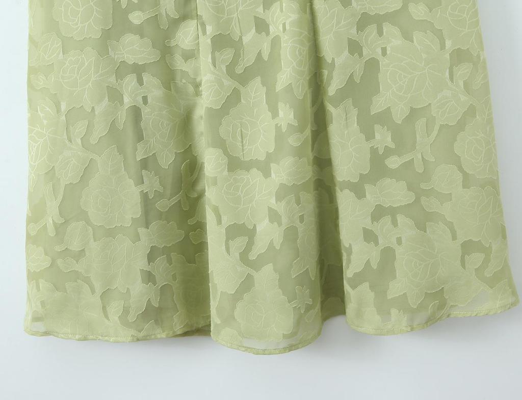French Lace Cross-Strap Backless Summer Dress - Elegant and Slimming Waist-Cinched Design