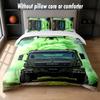 Set Biancheria da Letto MAN Design 1 Copripiumino + 2 Federe Morbido Traspirante Biancheria da Letto per la Casa