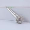 Rhinestone Microphone Keychain: Exquisite Fashion Gift for Friends