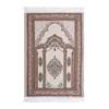 VIKAMA Islamic Prayer Mat, Muslim Prayer Rug With Qibla Compass, Machine Washable, Suitable For Prayer, Ramadan, And Home Use
