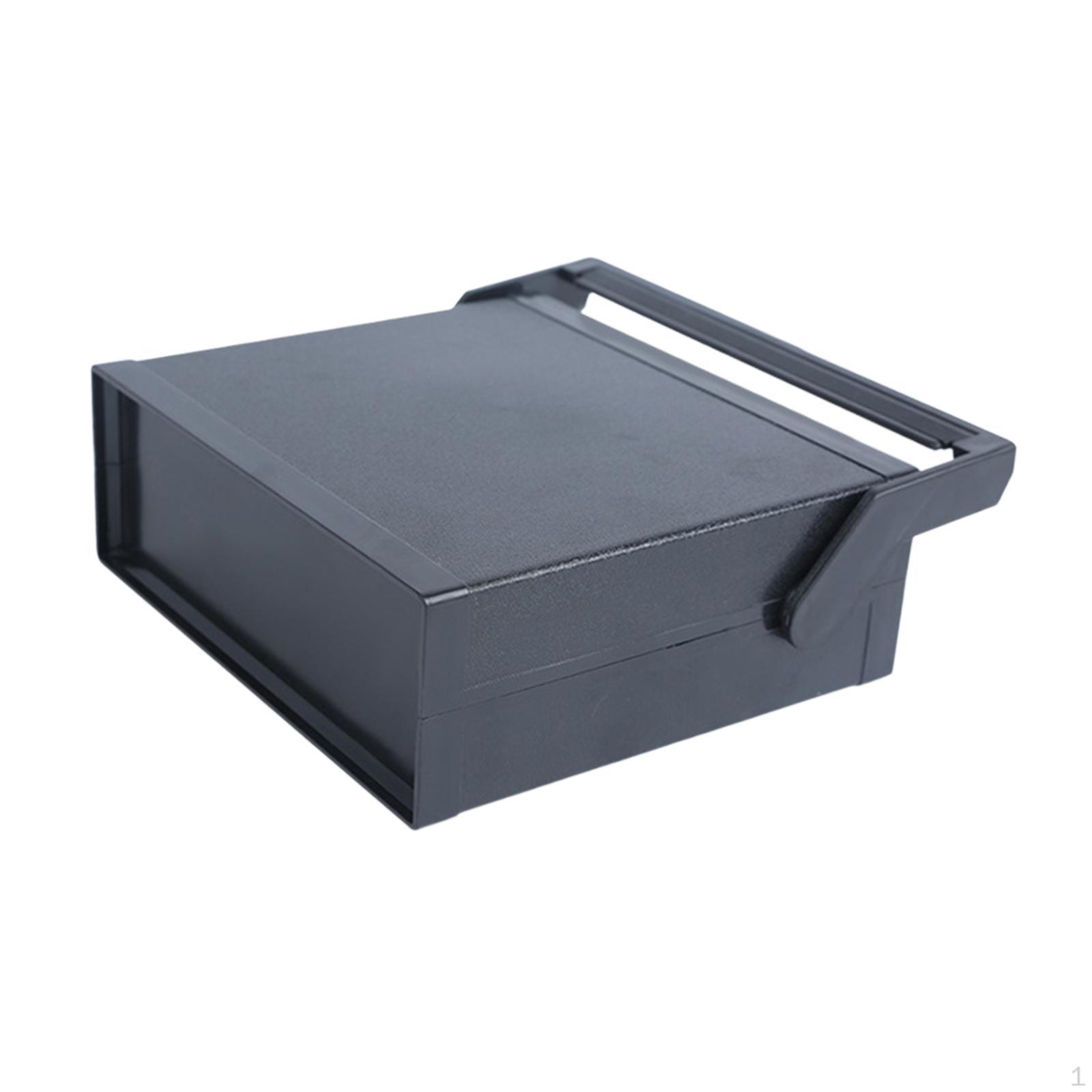 

Power Distribution Box Electrical Protection Case Easy Installation Workshop Practical Wear чорний