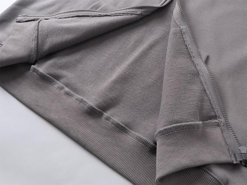 CP COMPANY Herren Stretch-Baumwolle Goggle Hoodie Strickjacke Jacke