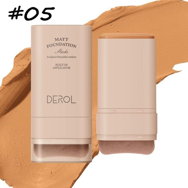 DEROL - Mattes Foundation-Stäbchen - #04-#05