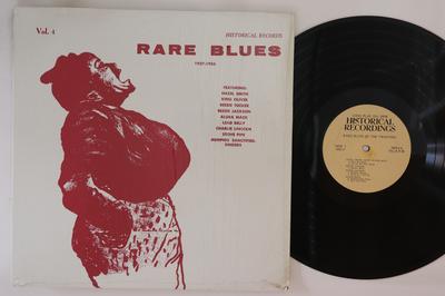 LP Record VARIOUS  Rare Blues Vol. 4 19271935 ASC4 HISTORICAL 1966 US Blues Used