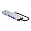 6 in 1 USB-C Typ C HD-Ausgang 4K USB 3.0 HD-Adapter HUB Multifunktions-Dock