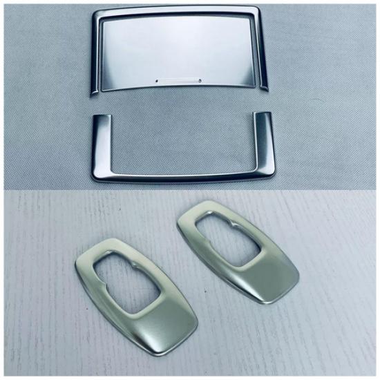 Front&Rear Reading Light Cover Trim For -2025 Mitsubishi Outlander 5P Steel