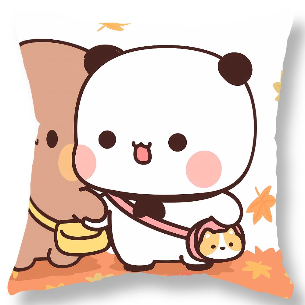 Cute Bear Bubu Dudu Pillowcase Kawaii Cartoon Animation Living Room Sofa Cushion Cover Bedroom Room Home Decoration Gift