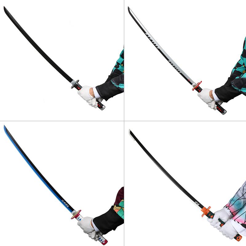 Wood Bamboo Katana 104cm / 41in Cosplay Anime Characters Props Tsuyuri Kanao Sword Collections and Gifts