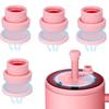Portable Magnetic Suction Straw Cap Drinking Dust Plugs Tips Cover Reusable Silicone Straw Caps Water Bottle Accessories