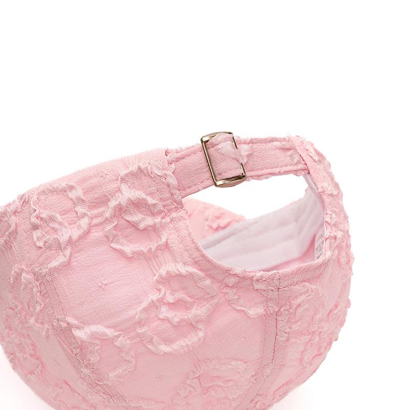 Baseball Cap Women Summer Thin Lace Flower Cap Sunshade Cap