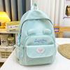 High-value college style, fresh and sweet, high-capacity backpack for primary and secondary school students