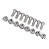 16PCS Rear Sprocket Bolts Nuts 90109 10013 00 M10x35mm High Strength Iron for 350 700 700R YFZ450