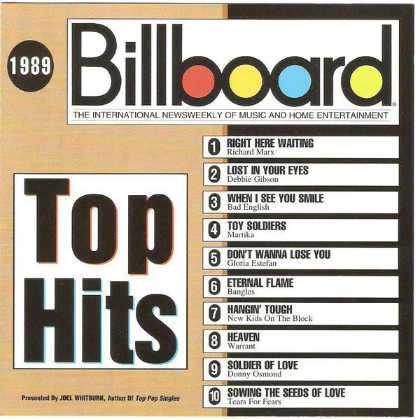 

CD РАЗНЫЕ ИСПОЛНИТЕЛИ - Лучшие хиты Billboard: 1989 R271644,A24634 Rhino Records 1994 США Рок Б/У