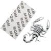 1pc Silver Gold 3D Car Metal Scorpion Stickers Adhesive Badge Emblem Logo Decal for Motorcycle  Cars Acessories Decoration